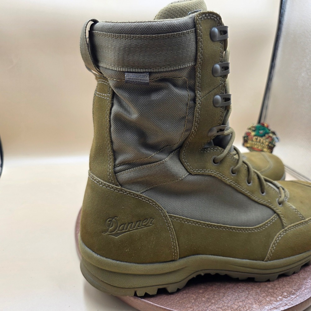 Danner Tanicus 8 Coyote Danner Dry Waterproof Tactical Boots 55317 Mens 12 EE - Picture 6 of 10